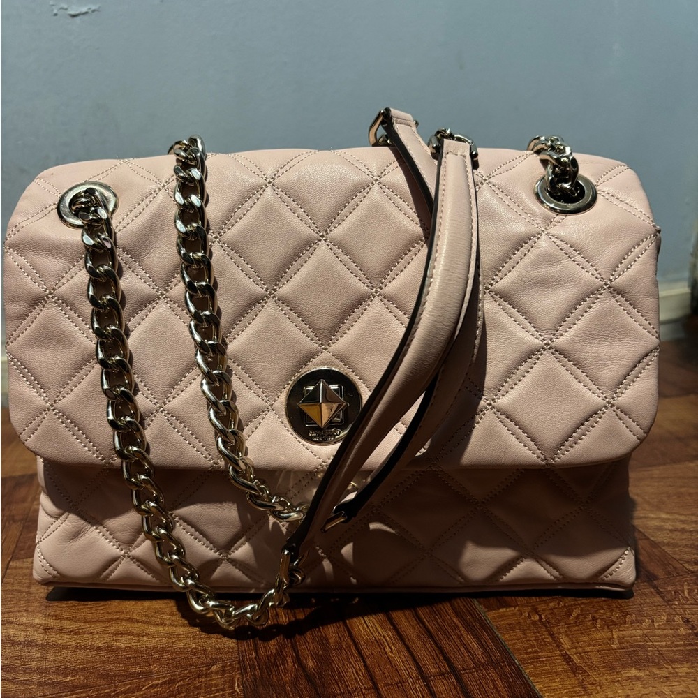 Kate Spade Quilted Pink Shoulder Bag